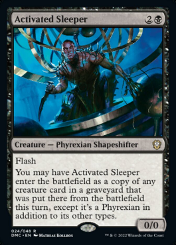 Activated Sleeper [Dominaria United Commander] | Jomio and Rueliete's Cards and Comics