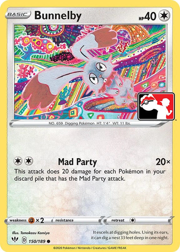 Bunnelby (150/189) [Prize Pack Series One] | Jomio and Rueliete's Cards and Comics