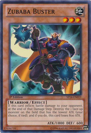 Zubaba Buster [ZTIN-EN020] Super Rare | Jomio and Rueliete's Cards and Comics