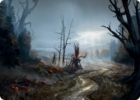 Overgrown Farmland Art Card [Innistrad: Midnight Hunt Art Series] | Jomio and Rueliete's Cards and Comics