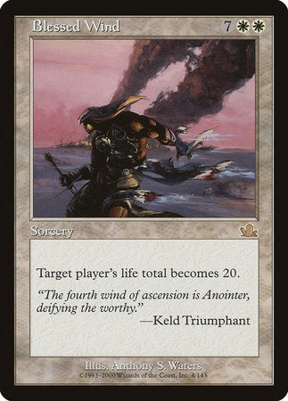 Blessed Wind [Prophecy] | Jomio and Rueliete's Cards and Comics