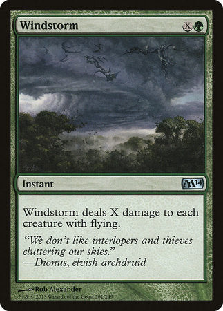 Windstorm [Magic 2014] | Jomio and Rueliete's Cards and Comics