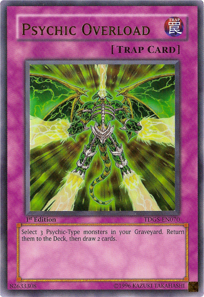 Psychic Overload [TDGS-EN070] Ultra Rare | Jomio and Rueliete's Cards and Comics