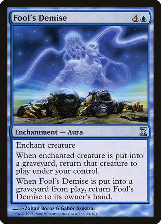 Fool's Demise [Time Spiral] | Jomio and Rueliete's Cards and Comics
