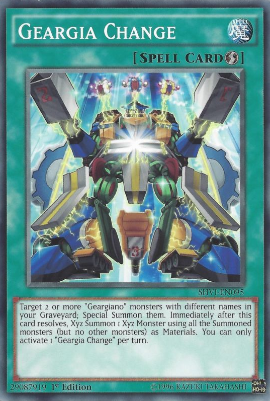 Geargia Change [SHVI-EN095] Common | Jomio and Rueliete's Cards and Comics