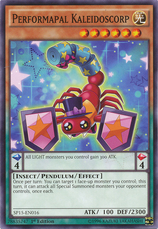 Performapal Kaleidoscorp [SP15-EN016] Common | Jomio and Rueliete's Cards and Comics