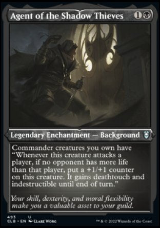 Agent of the Shadow Thieves (Foil Etched) [Commander Legends: Battle for Baldur's Gate] | Jomio and Rueliete's Cards and Comics