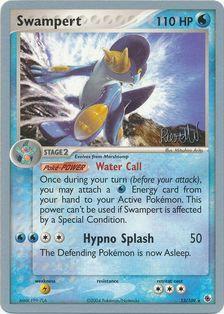 Swampert (13/109) (Rocky Beach - Reed Weichler) [World Championships 2004] | Jomio and Rueliete's Cards and Comics