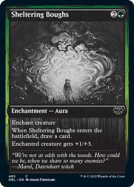 Sheltering Boughs [Innistrad: Double Feature] | Jomio and Rueliete's Cards and Comics