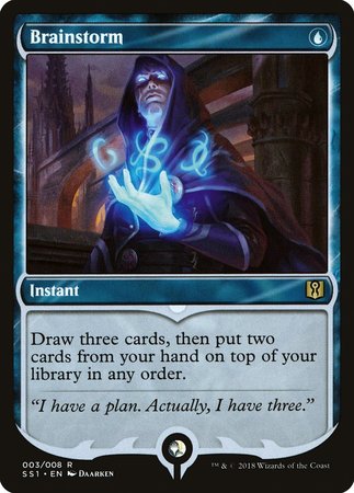 Brainstorm [Signature Spellbook: Jace] | Jomio and Rueliete's Cards and Comics