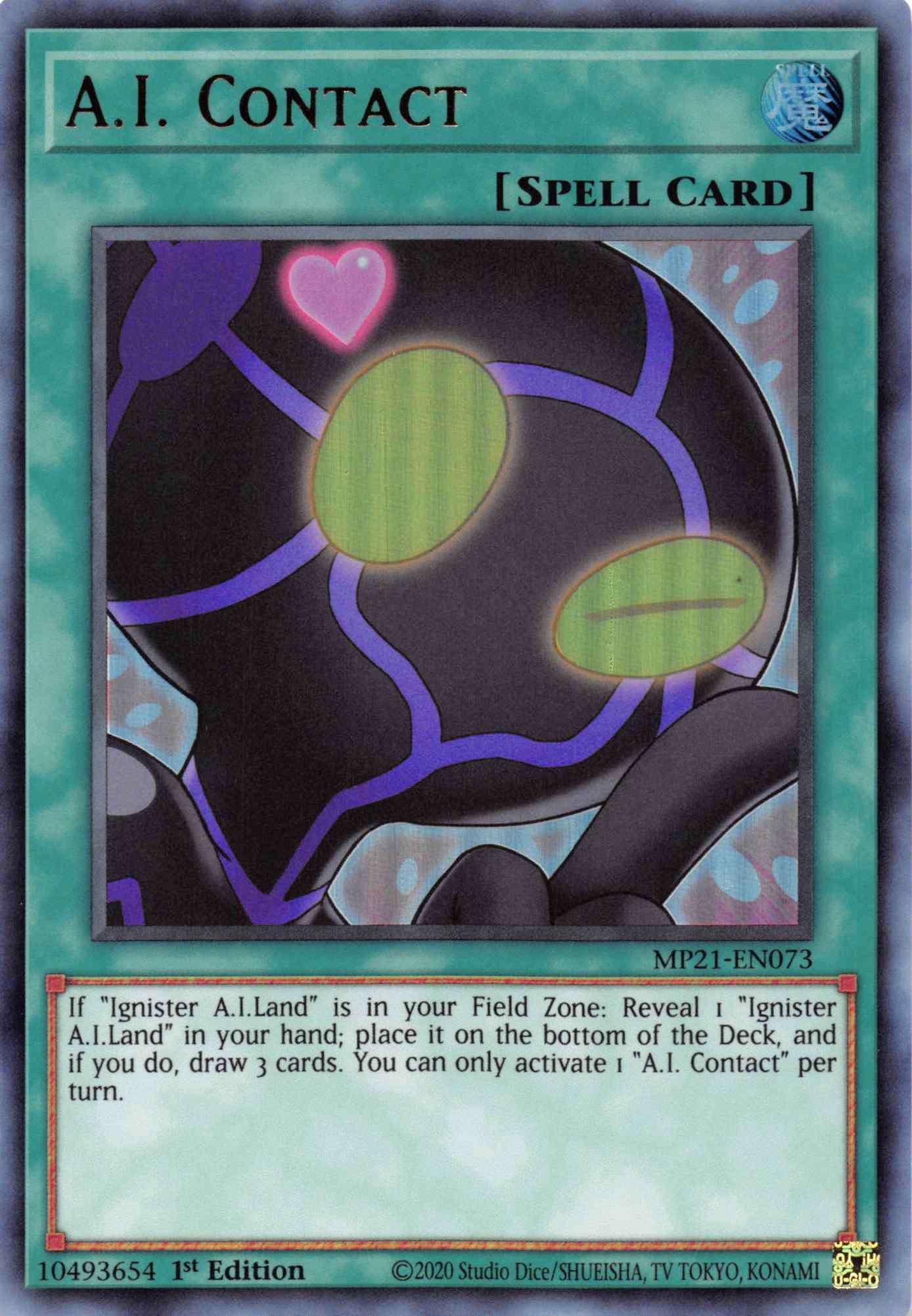 A.I. Contact [MP21-EN073] Ultra Rare | Jomio and Rueliete's Cards and Comics