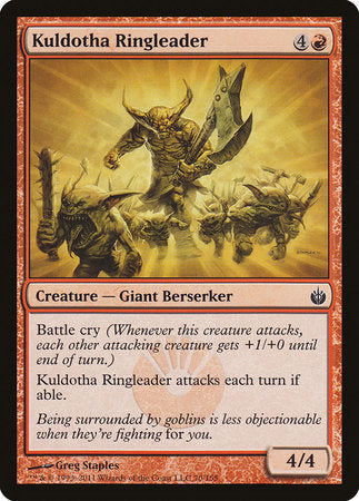 Kuldotha Ringleader [Mirrodin Besieged] | Jomio and Rueliete's Cards and Comics