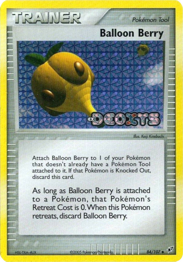 Balloon Berry (84/107) (Stamped) [EX: Deoxys] | Jomio and Rueliete's Cards and Comics