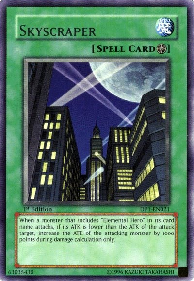 Skyscraper [DP1-EN021] Rare | Jomio and Rueliete's Cards and Comics