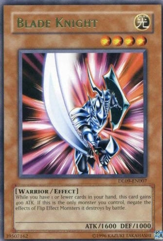 Blade Knight (Green) [DL09-EN007] Rare | Jomio and Rueliete's Cards and Comics