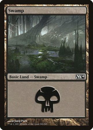 Swamp (240) [Magic 2014] | Jomio and Rueliete's Cards and Comics