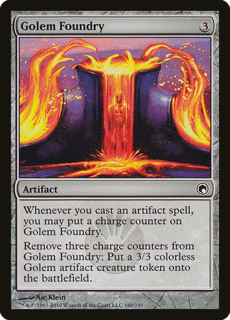 Golem Foundry [Scars of Mirrodin] | Jomio and Rueliete's Cards and Comics