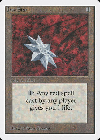 Iron Star [Unlimited Edition] | Jomio and Rueliete's Cards and Comics