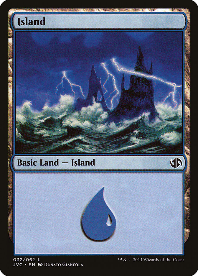 Island (32) [Duel Decks Anthology] | Jomio and Rueliete's Cards and Comics