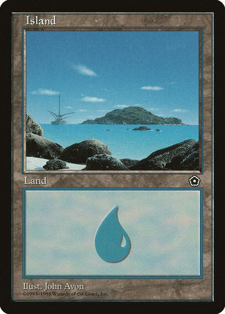 Island (156) [Portal Second Age] | Jomio and Rueliete's Cards and Comics