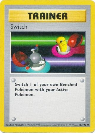 Switch (95/102) [Base Set Shadowless Unlimited] | Jomio and Rueliete's Cards and Comics