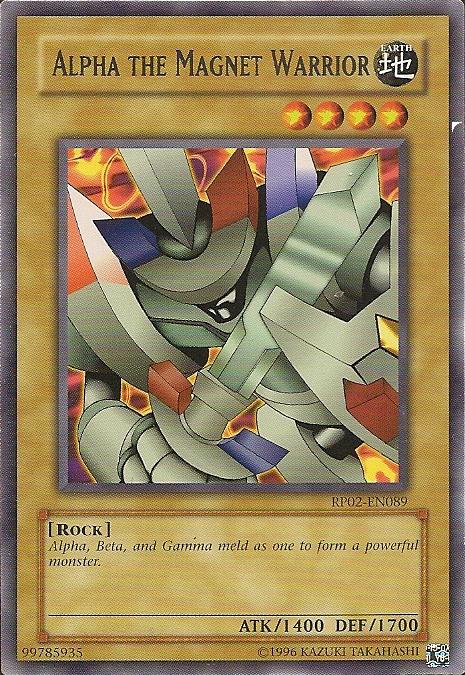 Alpha The Magnet Warrior [RP02-EN089] Rare | Jomio and Rueliete's Cards and Comics