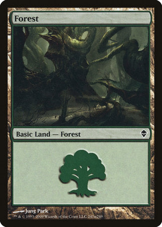 Forest (247a) [Zendikar] | Jomio and Rueliete's Cards and Comics