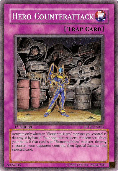 Hero Counterattack [DP06-EN023] Common | Jomio and Rueliete's Cards and Comics