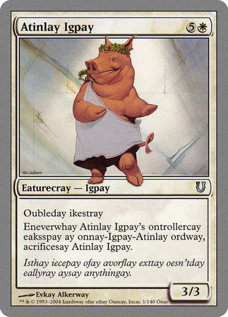 Atinlay Igpay [Unhinged] | Jomio and Rueliete's Cards and Comics