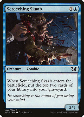 Screeching Skaab [Duel Decks: Blessed vs. Cursed] | Jomio and Rueliete's Cards and Comics