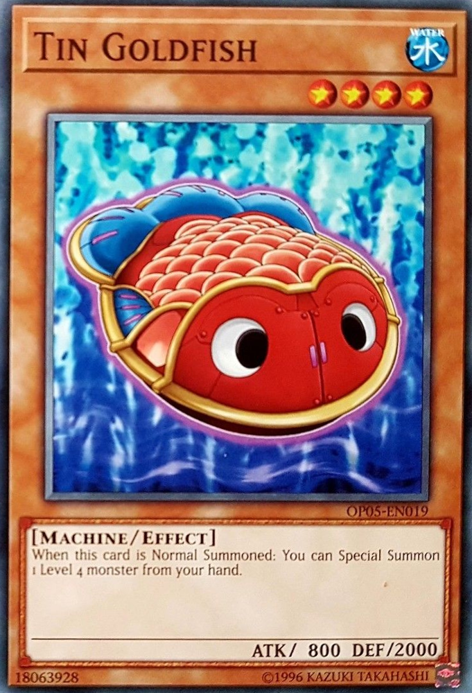 Tin Goldfish [OP05-EN019] Common | Jomio and Rueliete's Cards and Comics