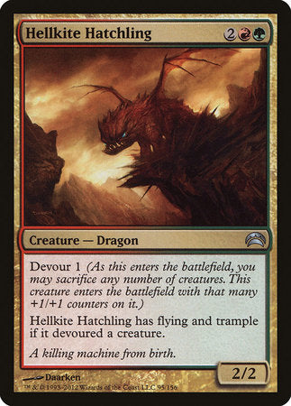 Hellkite Hatchling [Planechase 2012] | Jomio and Rueliete's Cards and Comics