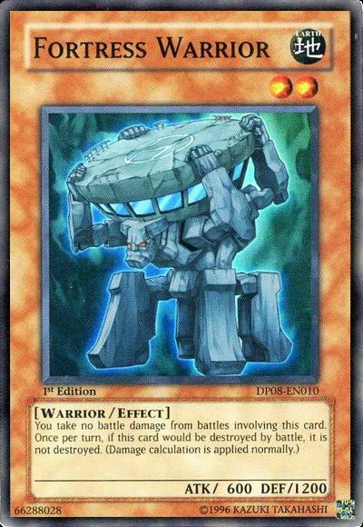 Fortress Warrior [DP08-EN010] Super Rare | Jomio and Rueliete's Cards and Comics