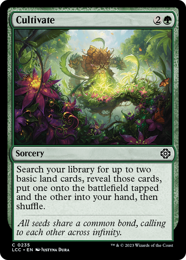 Cultivate [The Lost Caverns of Ixalan Commander] | Jomio and Rueliete's Cards and Comics