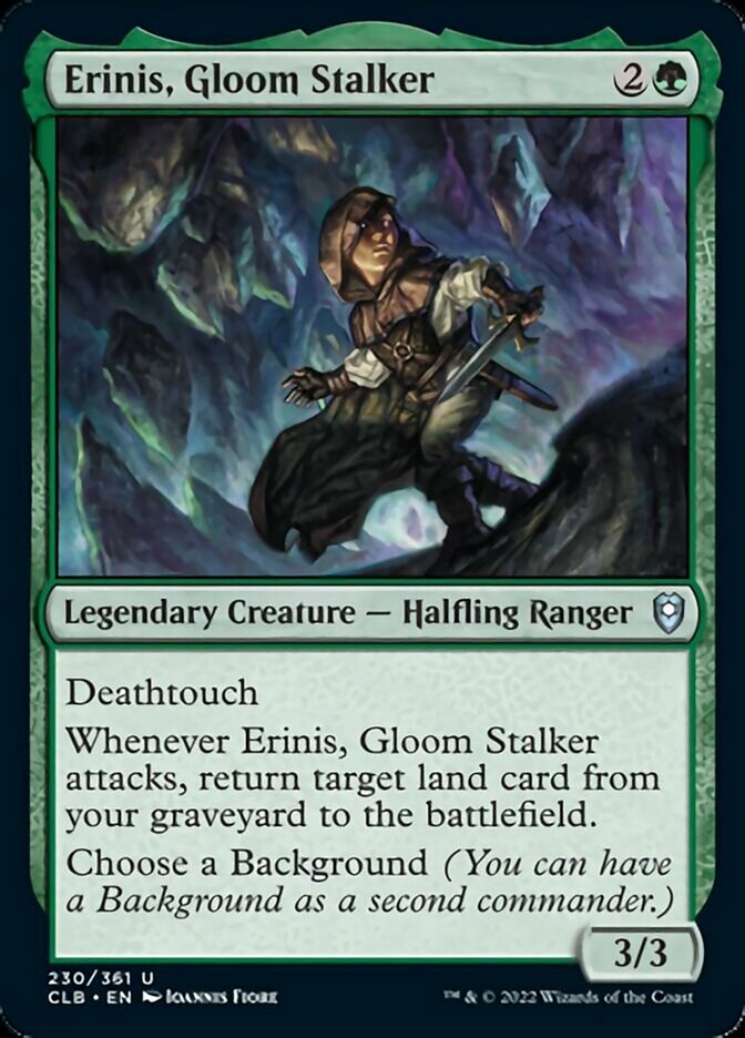 Erinis, Gloom Stalker [Commander Legends: Battle for Baldur's Gate] | Jomio and Rueliete's Cards and Comics