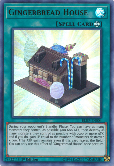 Gingerbread House [BLHR-EN004] Ultra Rare | Jomio and Rueliete's Cards and Comics
