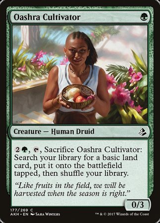 Oashra Cultivator [Amonkhet] | Jomio and Rueliete's Cards and Comics