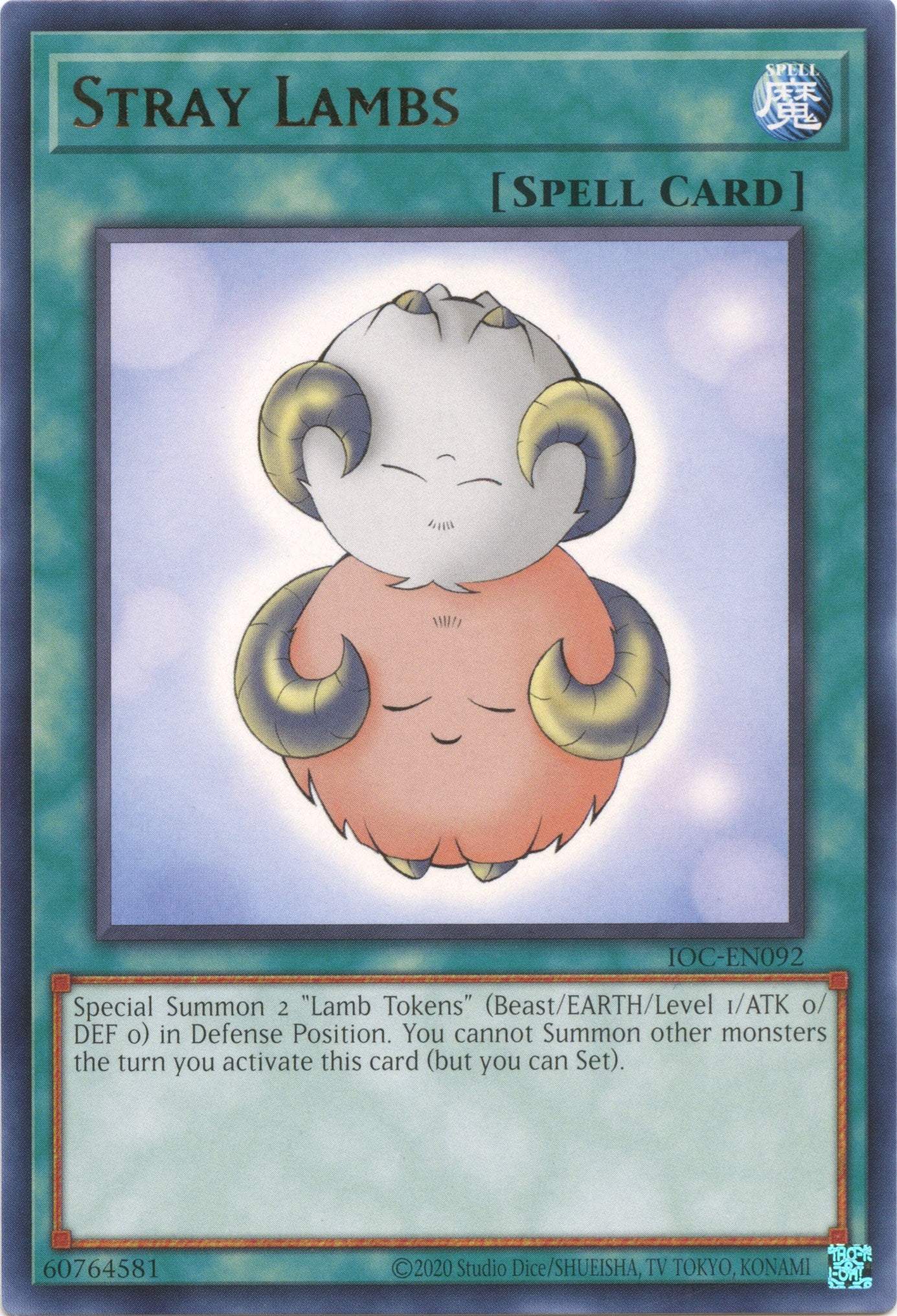 Stray Lambs (25th Anniversary) [IOC-EN092] Rare | Jomio and Rueliete's Cards and Comics