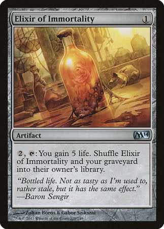 Elixir of Immortality [Magic 2014] | Jomio and Rueliete's Cards and Comics