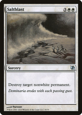 Saltblast [Duel Decks: Elspeth vs. Tezzeret] | Jomio and Rueliete's Cards and Comics