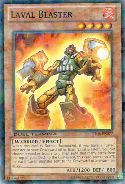 Laval Blaster [DT06-EN072] Common | Jomio and Rueliete's Cards and Comics