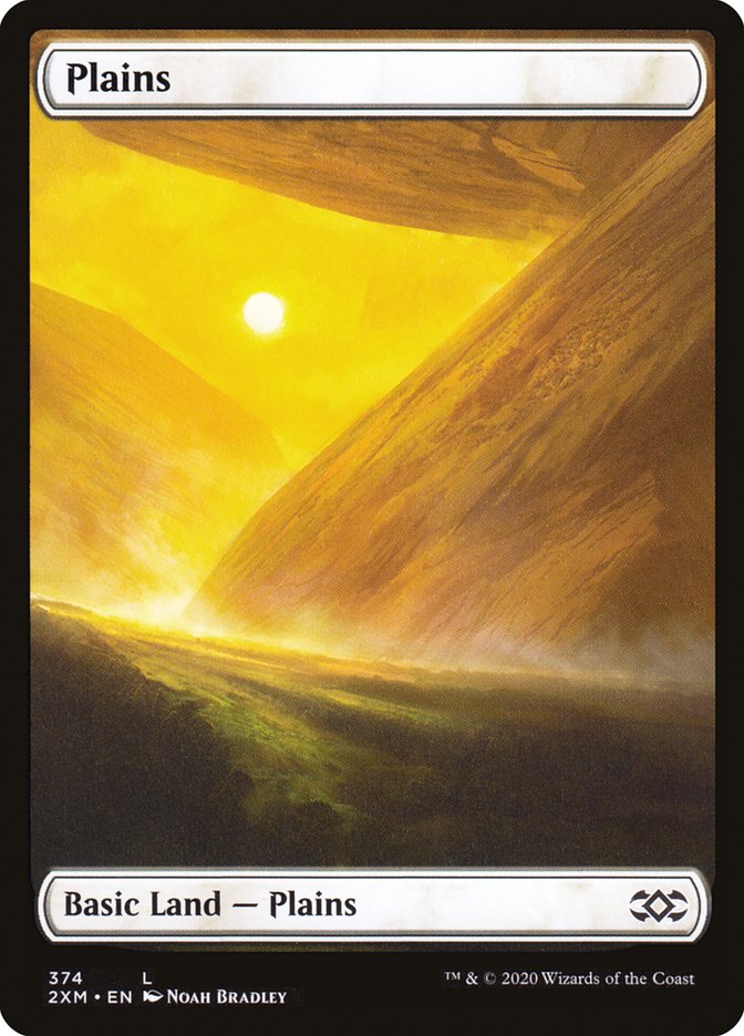Plains (374) [Double Masters] | Jomio and Rueliete's Cards and Comics
