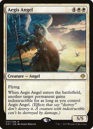 Aegis Angel [Archenemy: Nicol Bolas] | Jomio and Rueliete's Cards and Comics