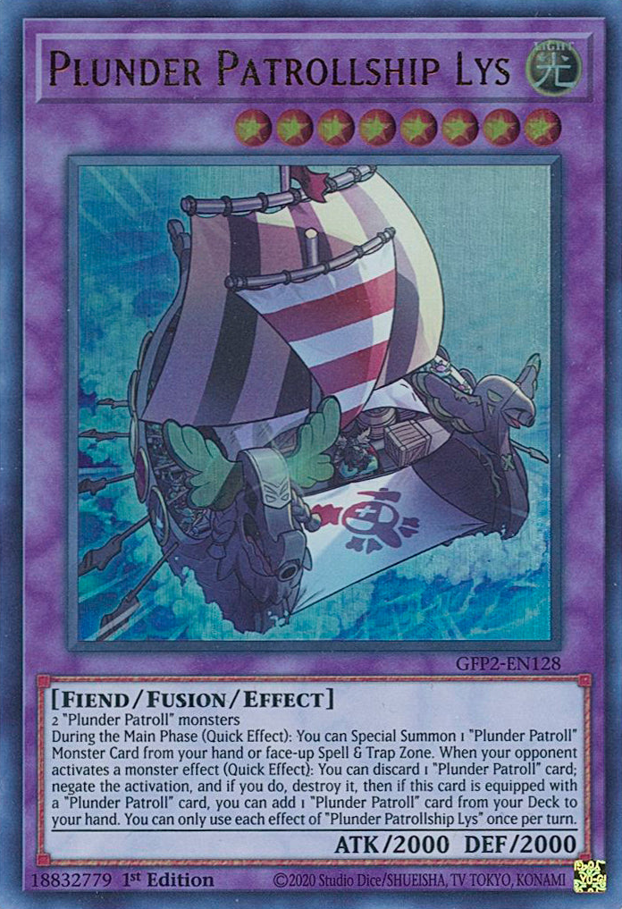 Plunder Patrollship Lys [GFP2-EN128] Ultra Rare | Jomio and Rueliete's Cards and Comics