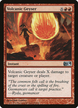 Volcanic Geyser [Magic 2014] | Jomio and Rueliete's Cards and Comics