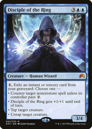 Disciple of the Ring [Magic Origins] | Jomio and Rueliete's Cards and Comics