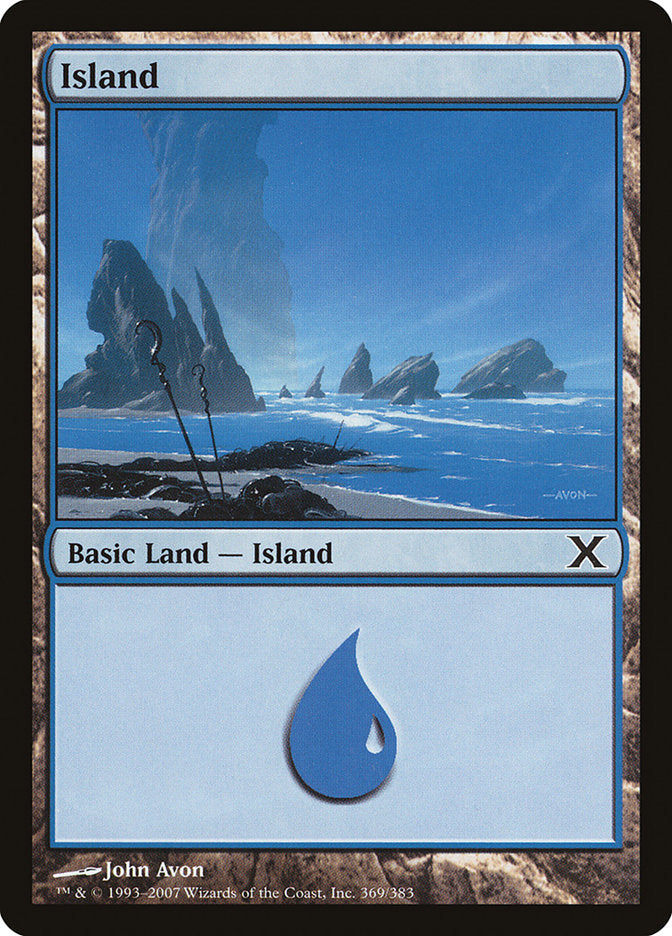 Island (369) [Tenth Edition] | Jomio and Rueliete's Cards and Comics