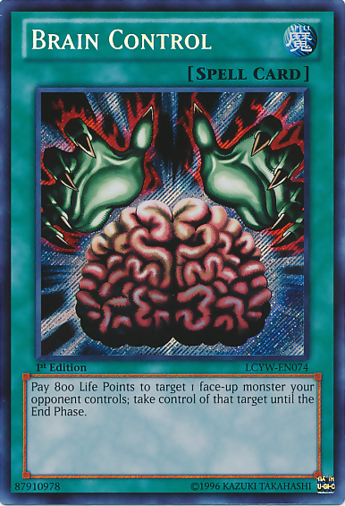Brain Control [LCYW-EN074] Secret Rare | Jomio and Rueliete's Cards and Comics