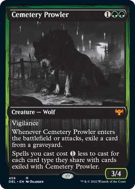 Cemetery Prowler [Innistrad: Double Feature] | Jomio and Rueliete's Cards and Comics