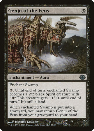 Genju of the Fens [Duel Decks: Garruk vs. Liliana] | Jomio and Rueliete's Cards and Comics